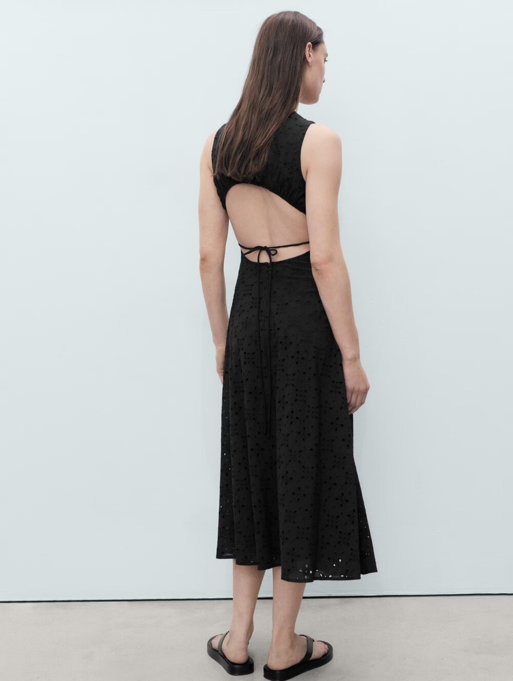 MANGO Embroidered Dress - Picture 2 of 4